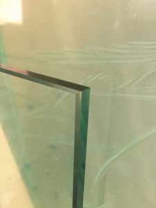 Polished Edge on glass