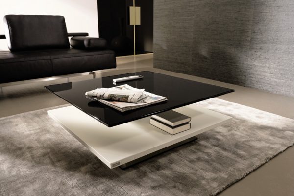 Black Glass Coffee Tables cut to size at Table Glass Online