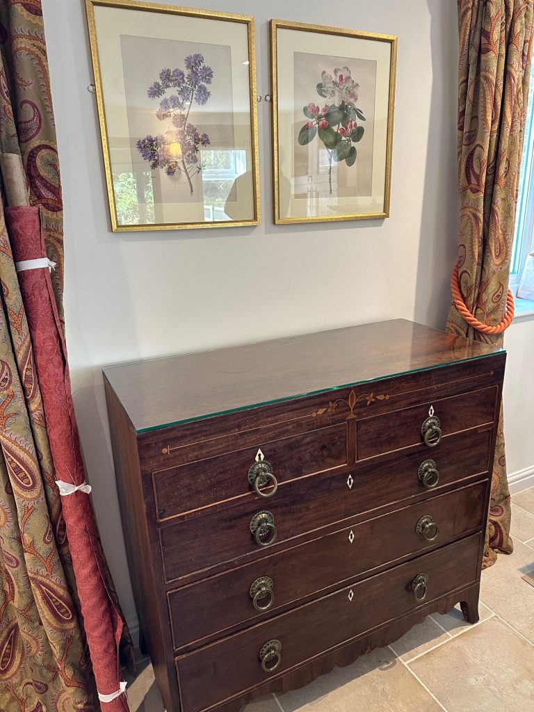 Glass used to protect old furniture